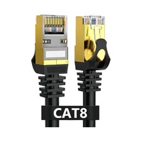 Cubinexus - Cable De Red Cat8 Ethernet 30 Metros Wifi7 40Gbps Sftp Lan Premium 40Gbps Para Juegos 2000Mhz 26Awg Conectores Rj45 Reforzados Alta Velocidad De Transferencia Lan