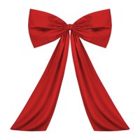 Magideal - Decoración De Lazo Grande, Cinta Como Decoración De Fondo, Regalo Para El Hogar, Decoración De Fiesta De Cumpleaños, Decoración De Pared De Habitación Rojo