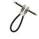 thumbnail image 5 of Cable De Conexión Para Guitarra, Simplemente Conéctalo Al Pedal De Guitarra, Ajusta El Cable De Audio Apretado Argent Flat 15CM, 5 of 5