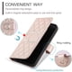 thumbnail image 5 of Funda Acolchada con Anilla y Correa para Samsung Galaxy A26 5G Slots para Tarjetas Oro rosa, 5 of 5