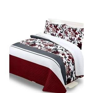 Genérico - Cubrecama Quilt Sherpa King 250X270 17