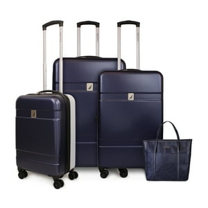 Nautica - Set 3 Maletas S+M+L Bora Azul + Cartera Leeway Azul