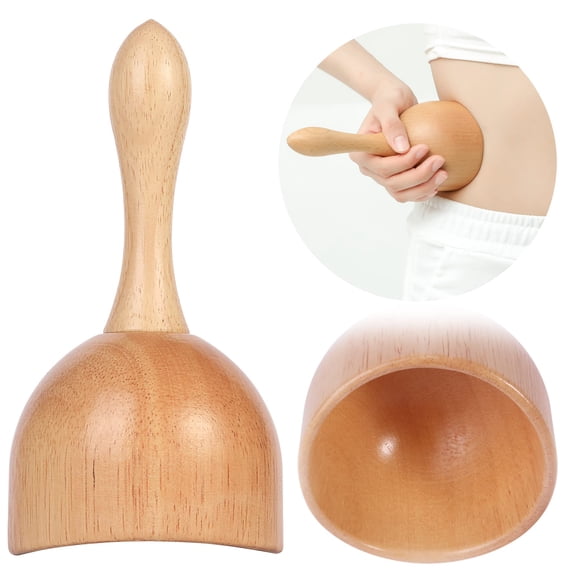 Taza de masaje de madera Komogir Taza sueca de madera portátil