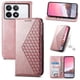 thumbnail image 1 of Funda Flip FOXDOCK para Xiaomi Poco X6 Pro 5G , Estilo Billetera con Diseño Rombo, Correa de Mano y Soporte, Uso Diario, 1 of 6
