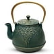 thumbnail image 1 of Tetera TOPTIER, hierro fundido japonés, 950 ml, verde oscuro, 1 of 3