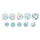 thumbnail image 1 of Arco Iris Estático Ventana Se Aferra Pegatinas Calcomanía Arte Decoración DIY Suministros Mural 10 Uds Redondo, 1 of 2