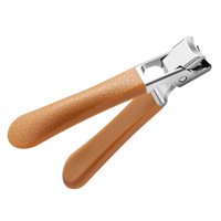 Ioensy - Cortauñas De Acero Inoxidable De 13 Mm De Ancho Con Apertura De Mandíbula Para Pedicura De Color Caqui