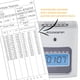 thumbnail image 3 of Cartucho de cinta de repuesto para reloj checador Nile Products 4500PPRIB, 3 of 4