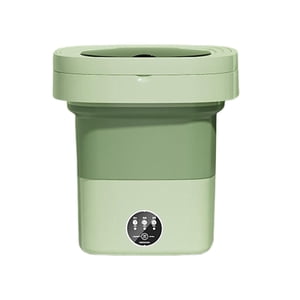 Bothyi - Mini Lavadora Plegable 8L Lavadora De Cubo Pequeño Para Viaje Dormitorio Camping Verde