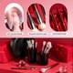 thumbnail image 5 of Set de brochas de maquillaje BS-MALL, 18 unidades, brochas sintéticas con funda, 5 of 6