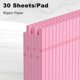 thumbnail image 3 of AILZFEI Pink Legal Pad Note Pads 8.5 x 11 inch, Wide Ruled C, 3 of 3