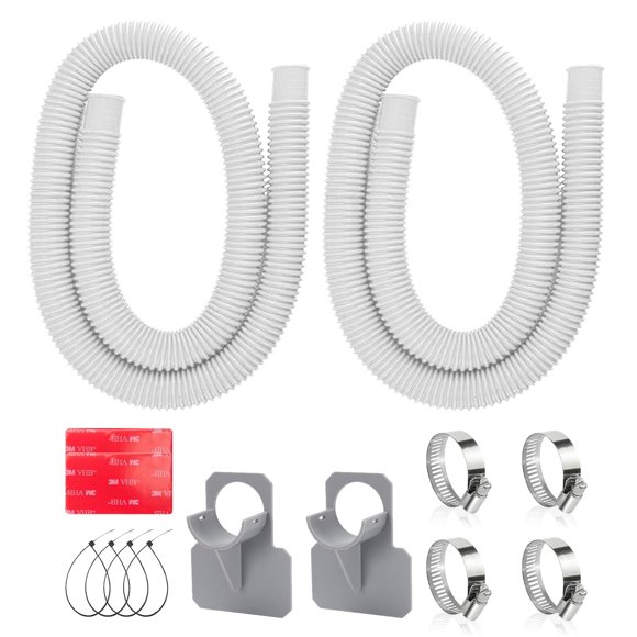 Juego de mangueras para piscina Nefemo de 1.25 x 104.14 cm para piscinas elevadas