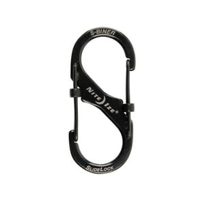 Mosquetón S-Biner® Slidelock® Stainless Steel #2 Nite Ize Negro