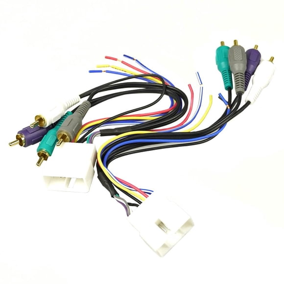 Arnés de cableado estéreo de coche para Toyota Camry Land Cruiser Supra