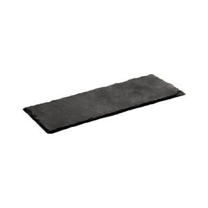 Sunnex - Tabla Piedra Pizarra Rectangular 40 X 12 X 0.5 Cm