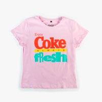 Polera Mujer You Coca Cola Rosado