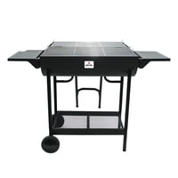 American Grill - Parrilla A Carbón Doble Tambor Austin Black