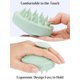 thumbnail image 5 of Champú, cepillo para cuero cabelludo, masajeador, HEETA, crecimiento del cabello, verde, 5 of 7