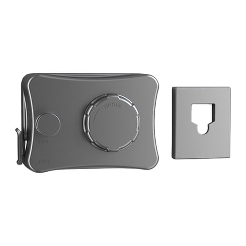 Bothyi - Tendedero Retráctil Para Ropa, Cuerda Para Secar Ropa, Para Baño, Hotel, Patio, Color Gris