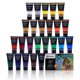thumbnail image 1 of Set de pintura acrílica Artecho Professional, 24 colores, tubos de 60 ml, 1 of 6