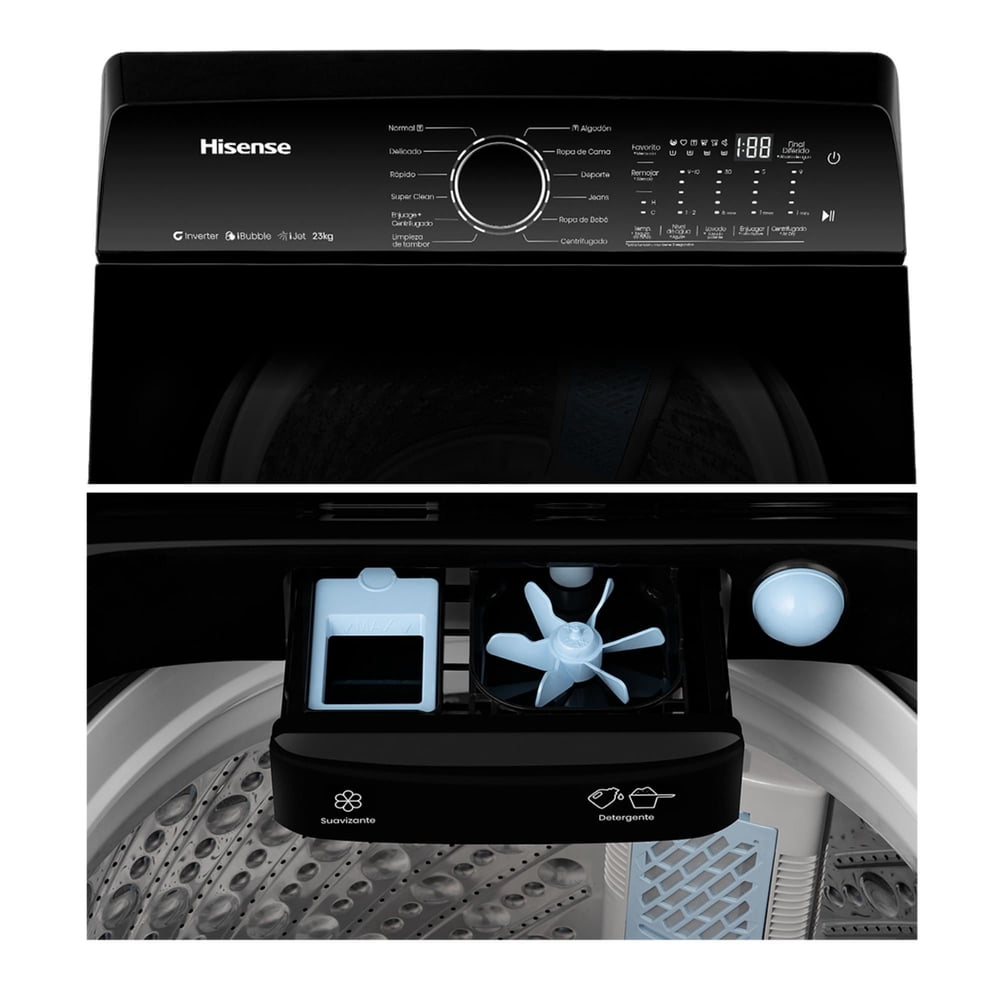 Hisense WT5I2323DB 23 kg Negro, foto 12
