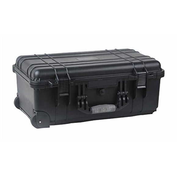 Caja de herramientas multicomp PRO 56 cm con ruedas, impermeable, negra