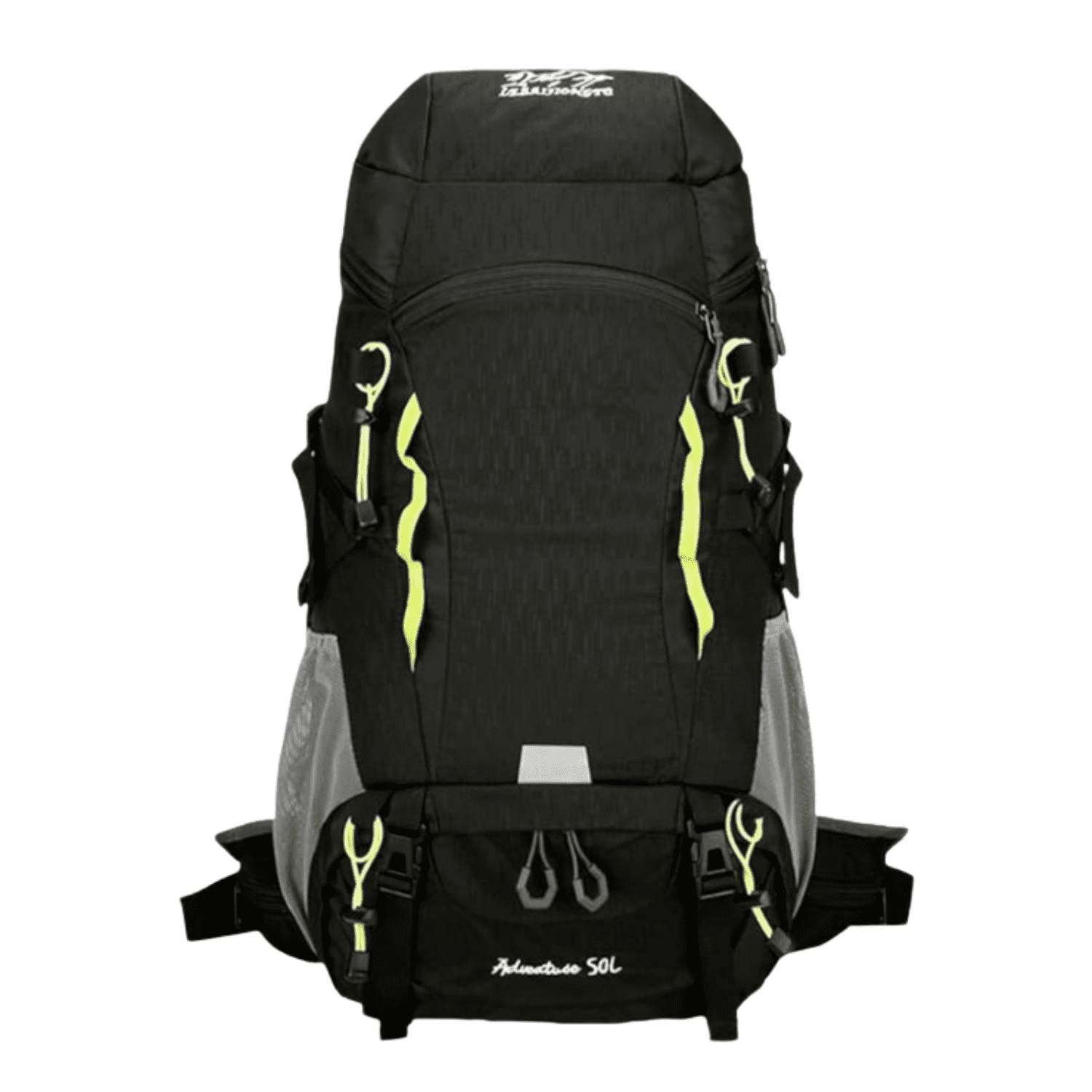 Genérico - Mochila Trekking Outdoor Senderismo 50l Plegable Ciclismo