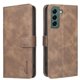 thumbnail image 1 of Funda Billetera para Samsung Galaxy S21 Protección RFID y Soporte Ajustable Marrón, 1 of 6
