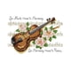 thumbnail image 3 of Kit De Punto De Cruz De Flor De Nota De Violín Preimpreso Needlecrafts 25 X 19cm 14CT, 3 of 5