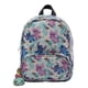 thumbnail image 1 of Minimochila de piel sintética con estampado integral de Stitch & Angel de Disney, 1 of 7