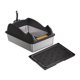 thumbnail image 1 of Caja De Arena Para Mascotas Con Parte Superior Abierta, Suministros Para Mascotas, Bandeja De Arena Para Mascotas Con Parte Superior Abierta Para Gatos De Interior, Color Negro Con Estera, 1 of 5