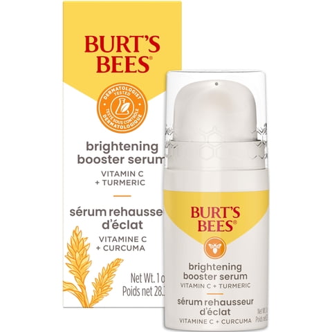 Sérum Facial Burt'S Bees, Vitamina C, Iluminador Y Cúrcuma, 30 Ml