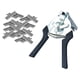 thumbnail image 1 of Alicates De Anillo De Cerdo M Tipo Clips Alicates Abrazadera Para Jaulas De Aves De Corral Jaulas De Animales Negro, 1 of 5