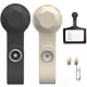 thumbnail image 1 of Porta credenciales magnético hamdrit 2 unidades Beige+Negro, 1 of 8