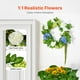 thumbnail image 3 of Corona de primavera artificial VEVOR para puerta de entrada, 60 cm, con hidrano, 3 of 3