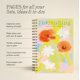 thumbnail image 3 of Cuaderno de espiral Papier B5 20 cm con diseño floral, 3 of 7