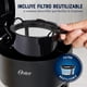 thumbnail image 3 of Cafetera 5 tazas con filtro reutilizable negro BVSTDCS51B 600W Negro, 3 of 7