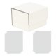 thumbnail image 3 of Caja Para Mazo De Cartas, Soporte Para Tarjetas Con Mangas, Pantalla Portátil Premium, Caja Para Naipes, Color Blanco A Cuadros, 3 of 3