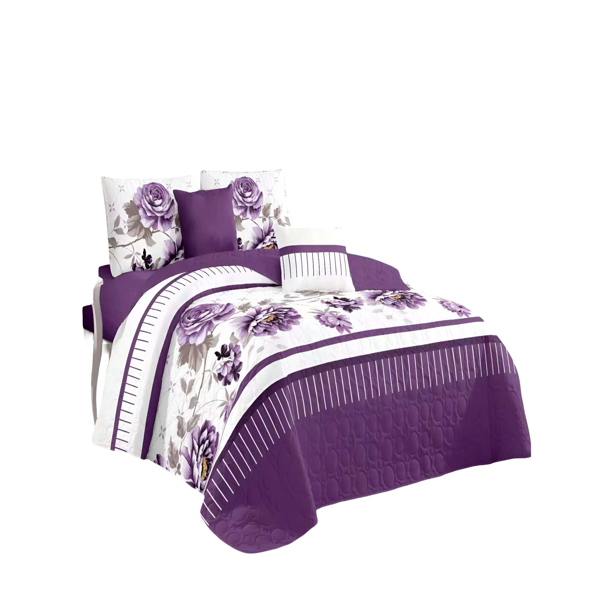 Genérico - Cubrecama De Verano Quilt King Con Diseno 15