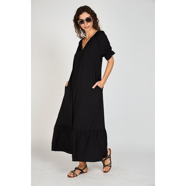 Vestido Elisa Largo Eclipse negro L