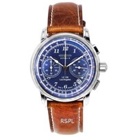 Reloj Zeppelin Lz126 Los Angeles Chronograph Blue Dial Quartz Z76143 Men'S Watch