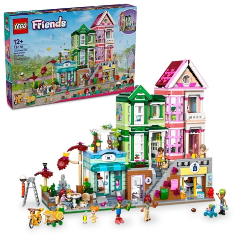Set De Construcción De Juguetes Lego Friends Heartlake City Apartments