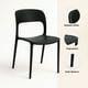 thumbnail image 5 of Silla de Comedor o Terraza Alto Tráfico Kentucky - Negra, 5 of 7
