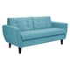 thumbnail image 2 of Sofa Bote 3c Felpa 00 Turquesa, 2 of 6
