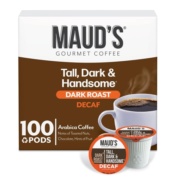 Cápsulas De Café Descafeinado Tostado Oscuro 100 Unidades Arábica