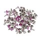 thumbnail image 1 of 50pcs botón a presión remaches cuero artesanía para accesorios de ropa 7mm púrpura, 1 of 5