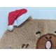 thumbnail image 5 of Máscara de Dormir HXINFU Capibara con Gorro Rojo Navideño 20x12 cm, 5 of 6