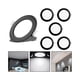 thumbnail image 1 of 5 Foco Plafon Embutido Redondo 24w Luz Fria Borde Negro, 1 of 3