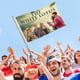thumbnail image 4 of El Loto Blanco Bandera impresa con temática, regalo perfecto para fanáticos, amigos y familiares, y adecuada para actividades al aire libre e interiores, decoraciones de fiesta. 90 cm × 150 cm., 4 of 6