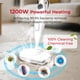 thumbnail image 3 of Mopa a Vapor Rosewill 11-En-1 1200W 260°F Desmontable Blanca, 3 of 3